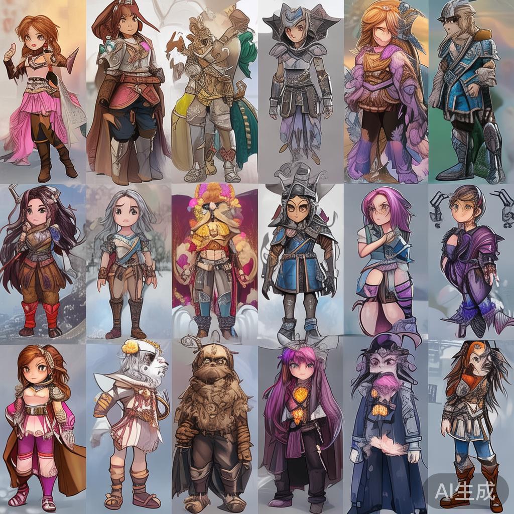 闲鱼上的奇妙角色设定：你的创作灵感库