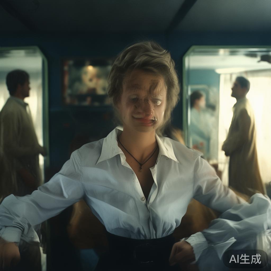 跳切  角色设定：当剪辑刀锋切开角色的灵魂