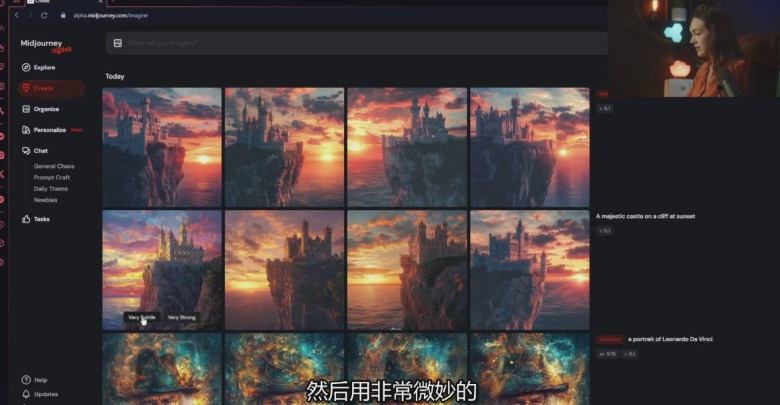 Midjourney生成式图像逐步指南：零基础也能懂的AI绘图教程_02021738