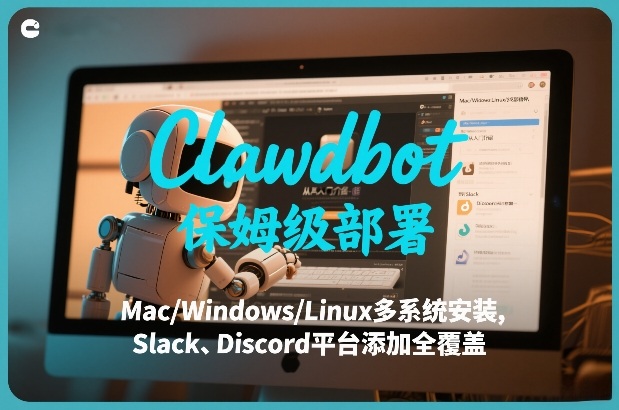 Clawdbot保姆级部署，从入门介绍、Mac/Windows/Linux多系统安装，到Slack、Discord平台添加全覆盖_02062113