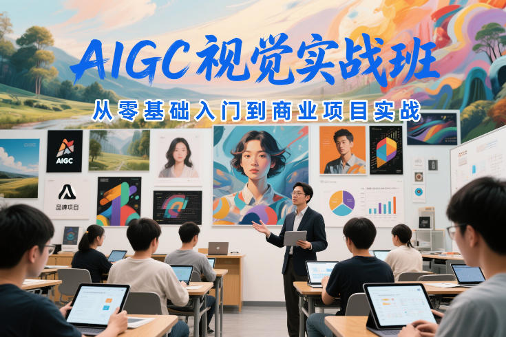 AIGC视觉实战班，从零基础入门到商业项目实战_02020854