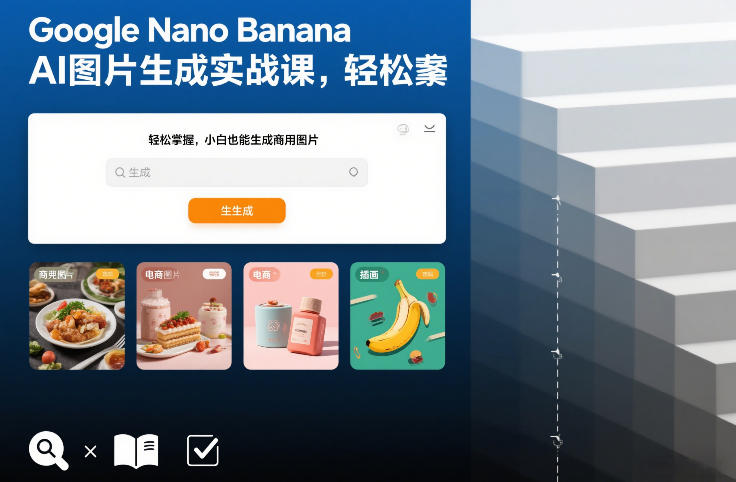 Google Nano Banana AI图片生成实战课，轻松掌握，小白也能生成商用图片_02021458