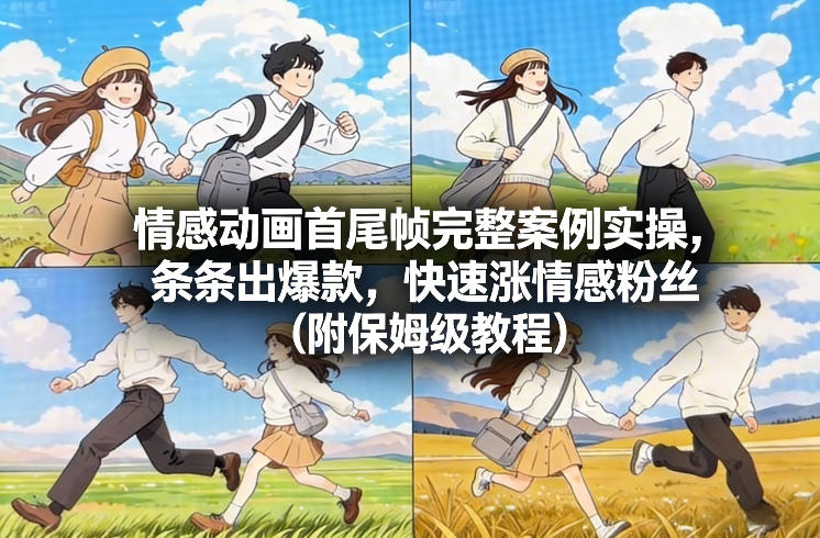 情感动画首尾帧完整案例实操，条条出爆款，快速涨情感粉丝（附保姆级教程）_02021458