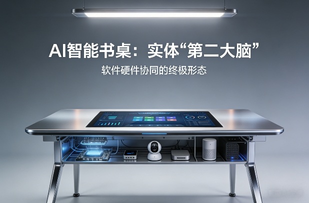 AI智能书桌搭建，构建你的实体“第二大脑”，软件硬件协同的终极形态_02090905
