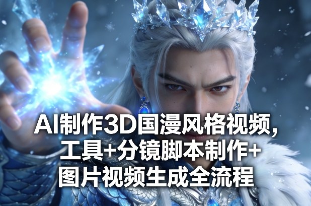 AI制作3D国漫风格视频，工具+分镜脚本制作+图片视频生成全流程_02271554