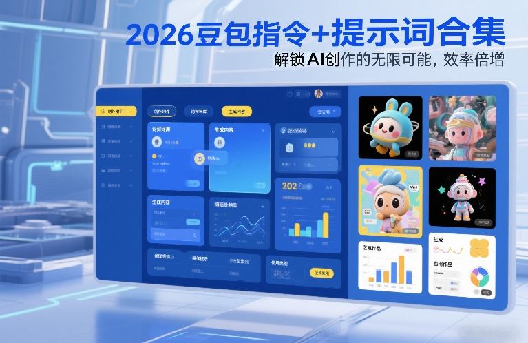2026豆包指令+提示词合集，解锁AI创作的无限可能，效率倍增_02020855