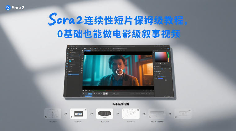 Sora2连续性短片保姆级教程，0基础也能做电影级叙事视频_02021441