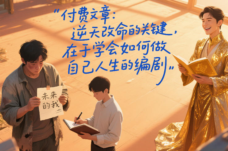 付费文章：逆天改命的关键，在于学会如何做自己人生的编剧_02021446