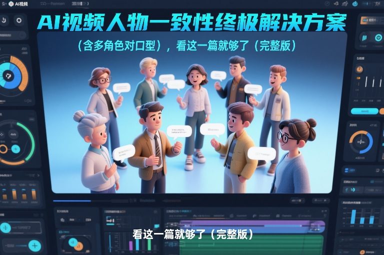AI视频人物一致性终极解决方案（含多角色对口型），看这一篇就够了（完整版）_02020854