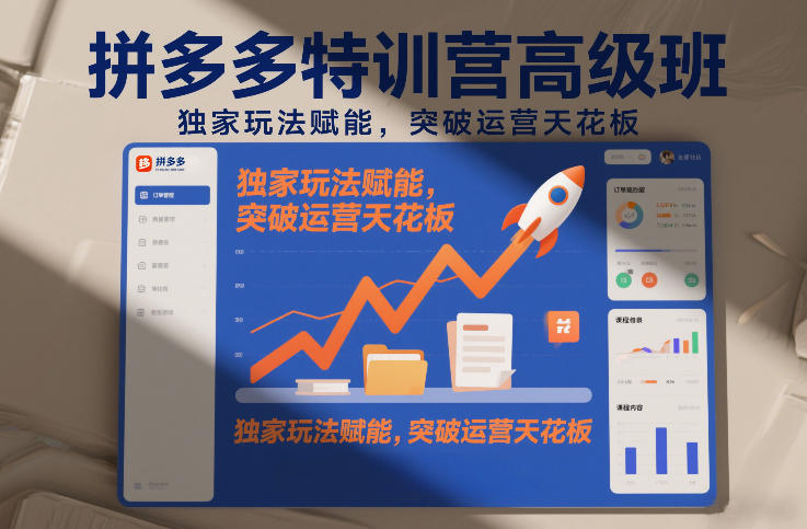 拼多多特训营高阶班，独家玩法赋能，突破运营天花板（更新26年1月）_02020851